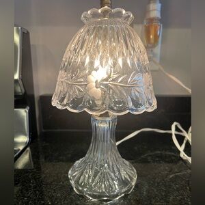 Princess House crystal lamp